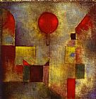 Paul Klee Red Ballon painting